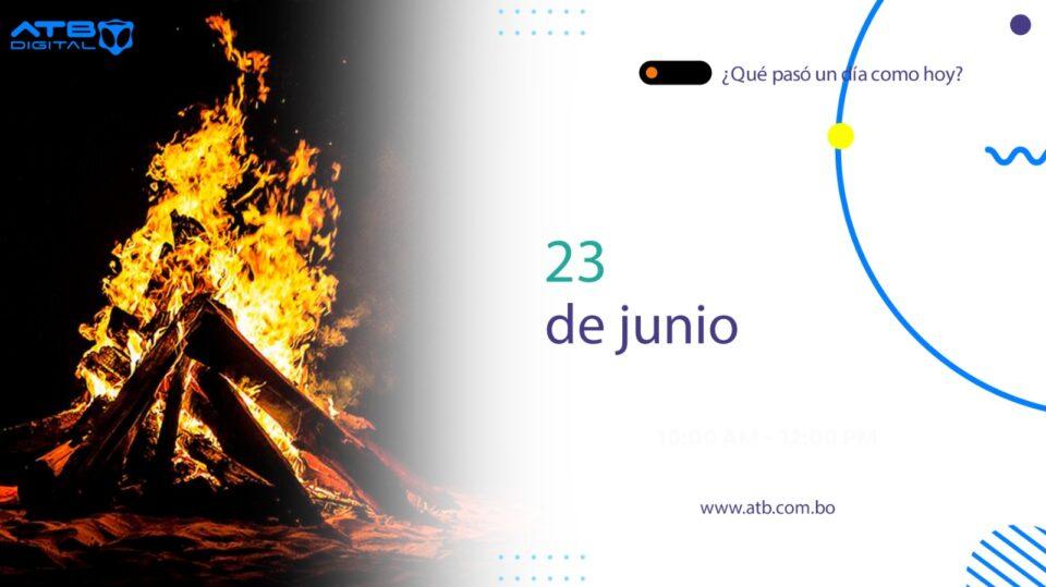 23 DE JUNIO
