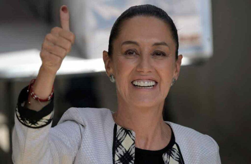 Sheinbaum tras triunfo electoral: "Vamos a seguir haciendo de México un país soberano"