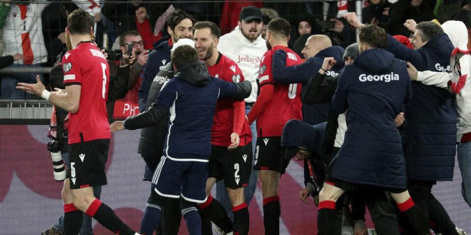 Georgia da el campanazo en la Eurocopa