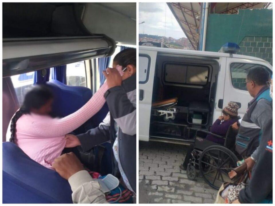 Otras dos mujeres de la tercera edad son víctimas de dopaje en buses en la ruta Oruro-La Paz