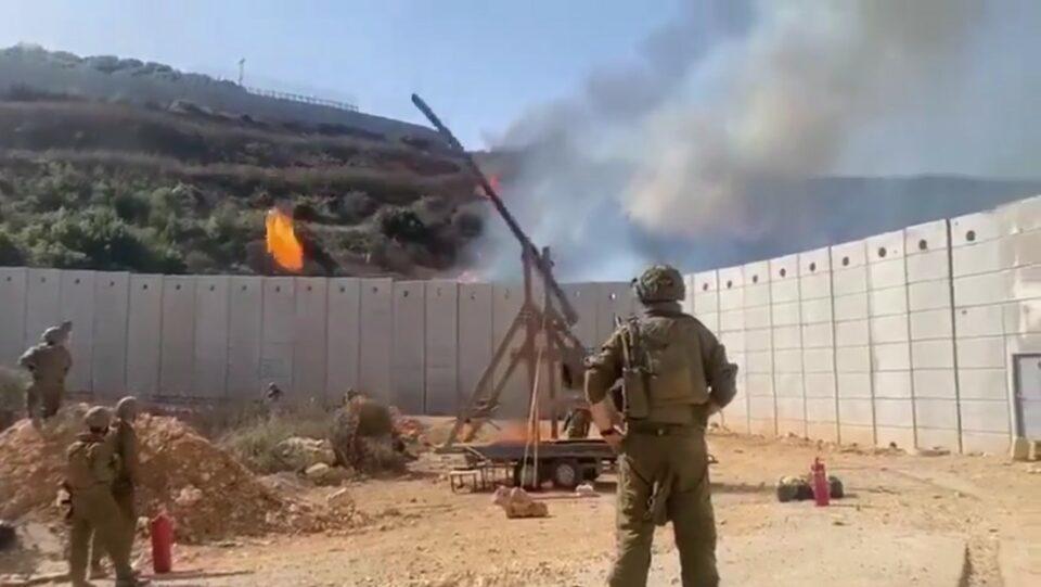 Israel usa armas de guerra medieval contra Hezbolá