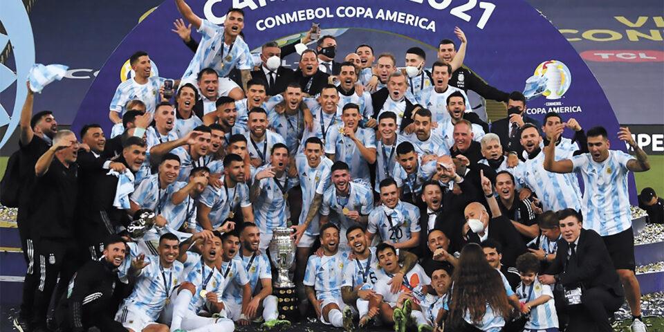 Las 16 selecciones que van a participarar para ganar la Copa América