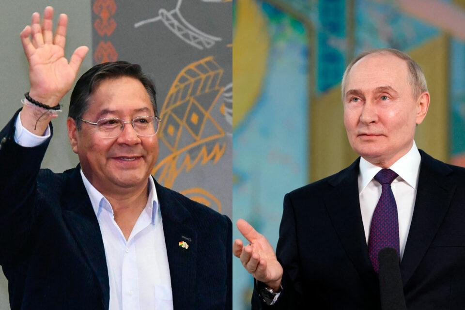 Rusia espera al presidente Arce para reunión con Putin