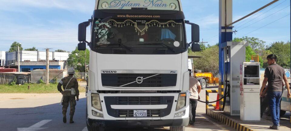 Fuerza Armadas realizan controles en distintos surtidores para evitar en desvío ilegal del país
