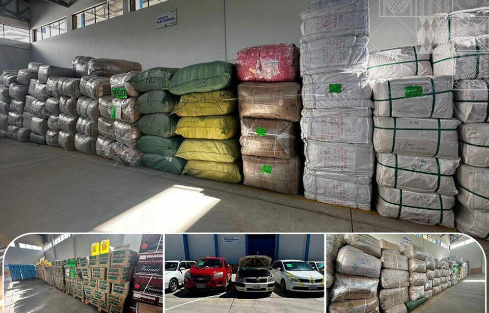 La Aduana retribuye con Bs 5.726.021 a las personas que denunciaron hechos de contrabando