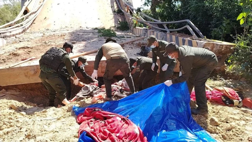 Tras el colapso del puente del río Rapulo, la Fiscalía realiza una investigación por homicidio culposo