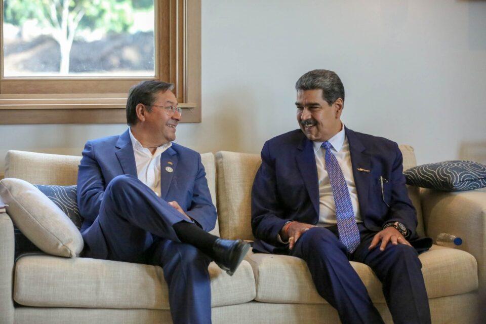 Arce felicita a Maduro por su victoria y reivindica la ‘integración soberana’ de Bolivia y Venezuela
