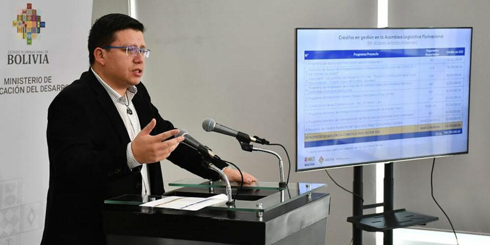 Gobierno canaliza nuevo crédito de $us 118,5 MM para proyectos viales