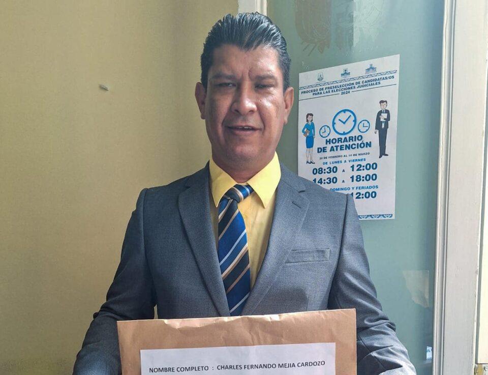 Candidato Mejía amenaza con nuevos recursos legales tras ser nuevamente inhabilitado