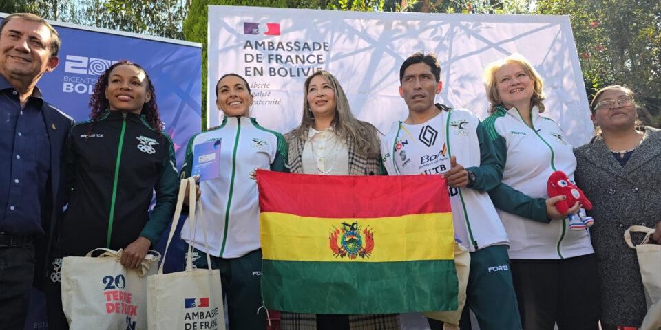 Ribera, Torrez, Garibay y Núñez representarán a Bolivia en los Juegos Olímpicos de París