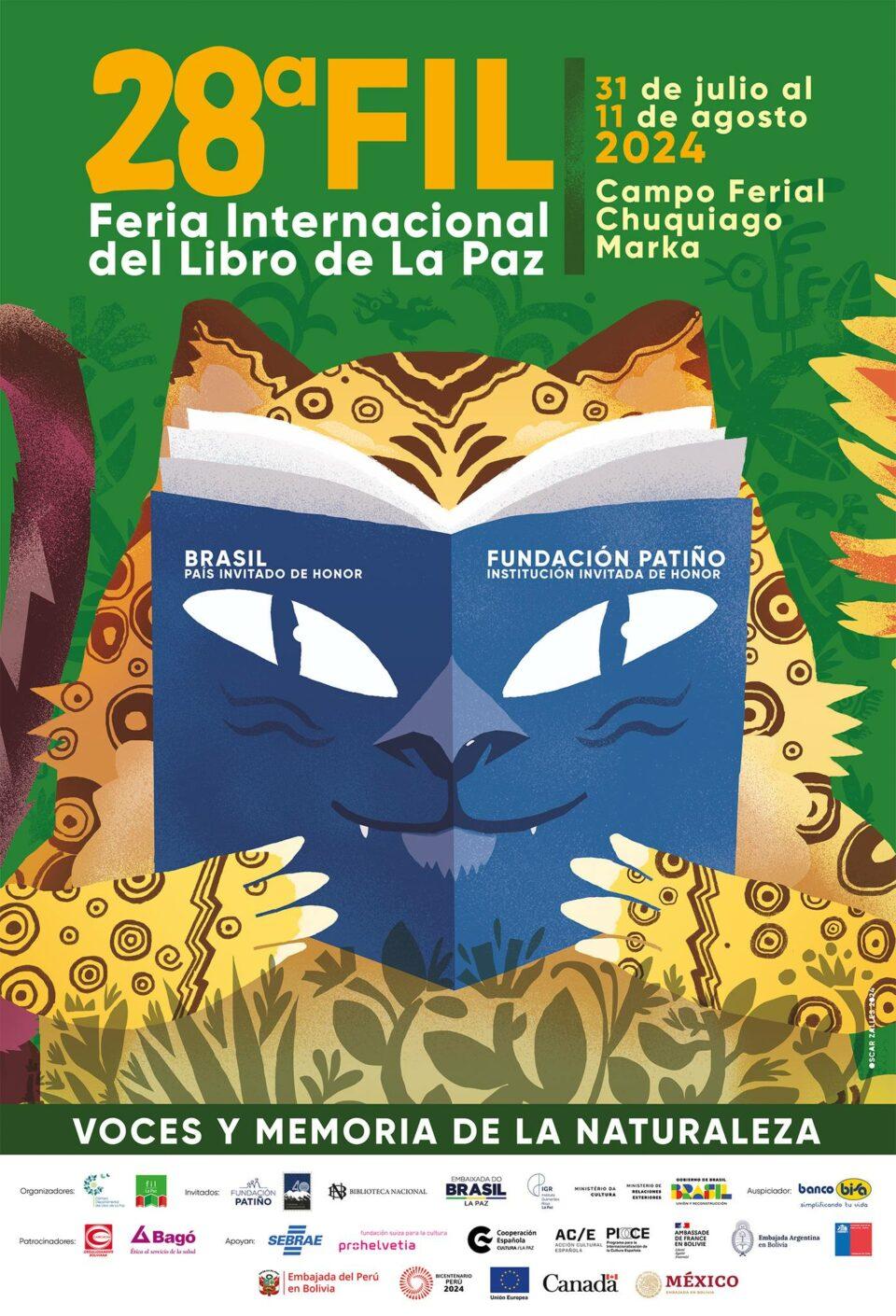 Presentan la 28° Feria Internacional del Libro de La Paz