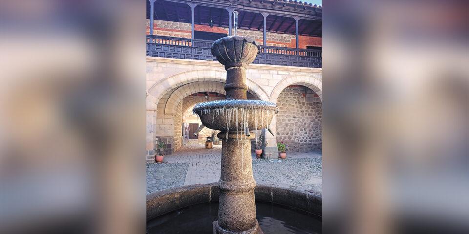 El pilón de la Casa Nacional de Moneda será restaurado