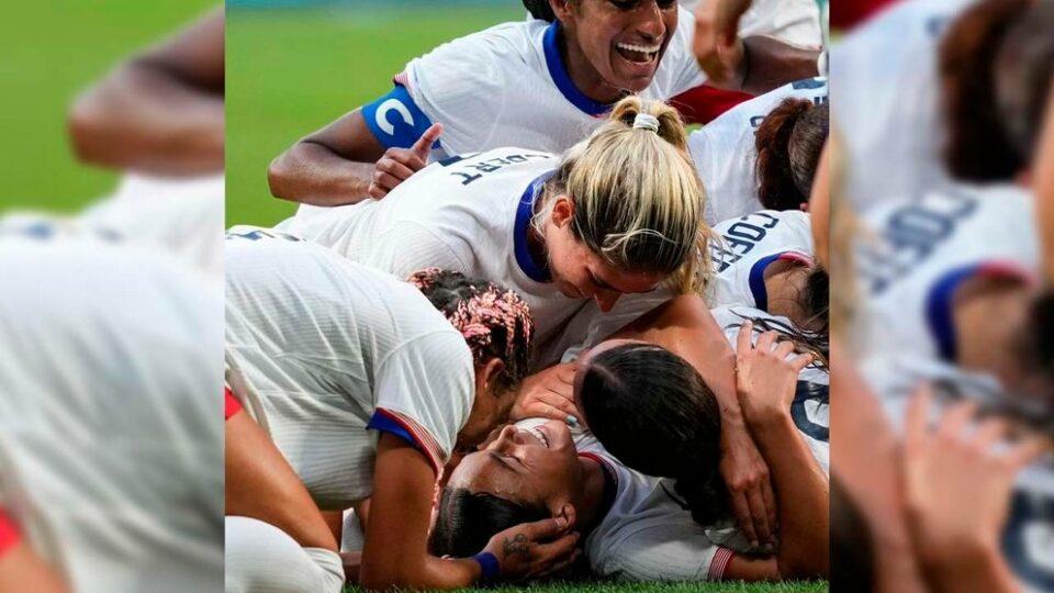 Estados Unidos es el primer finalista del fútbol olímpico femenino