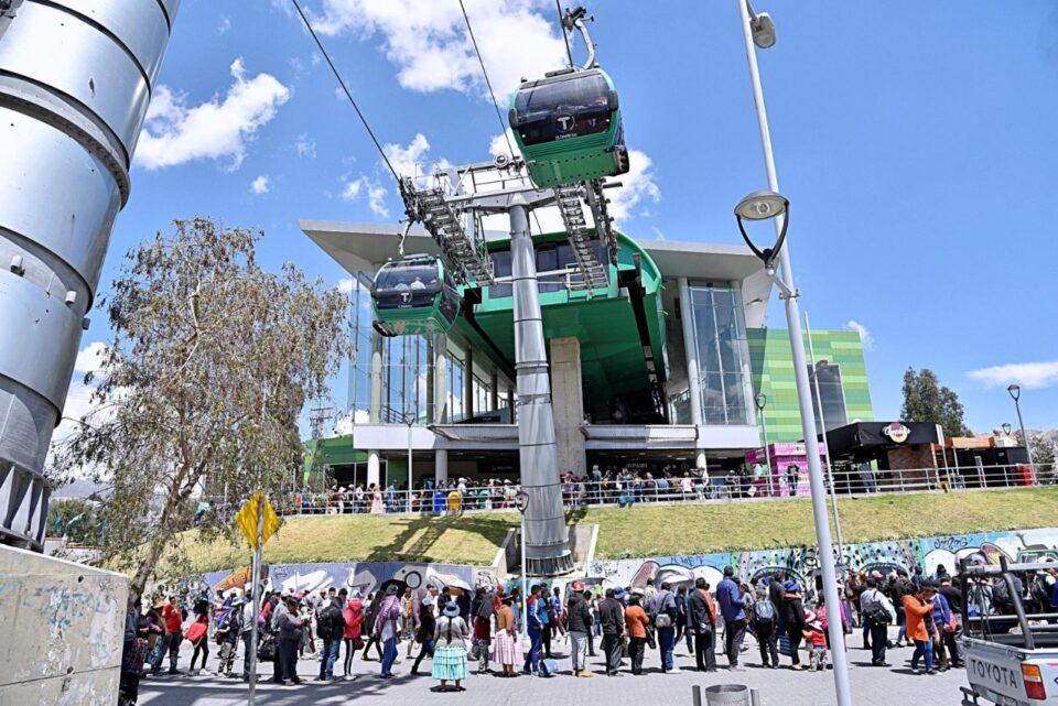 Día del Peatón: Mi Teleférico operará en su horario habitual de 07.00 a 21.00