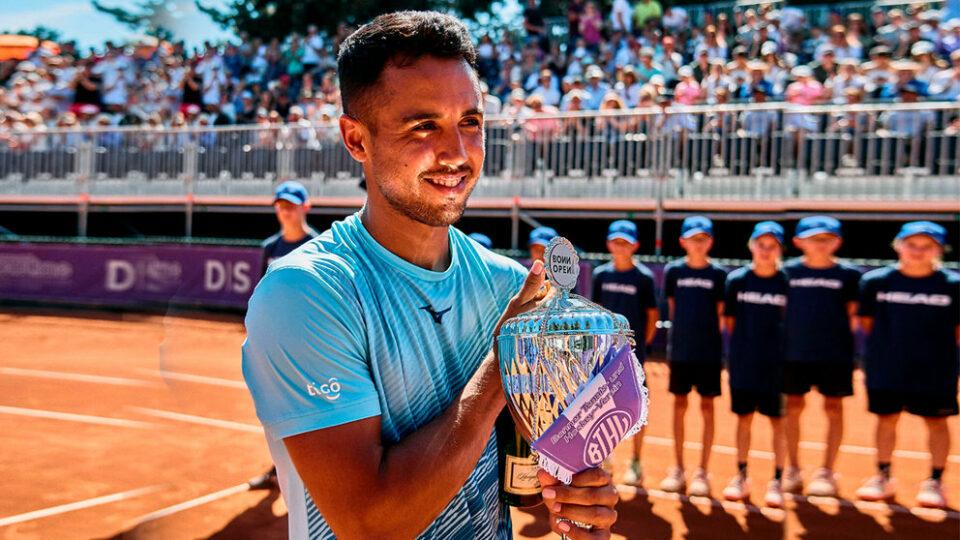 Hugo Dellien conquista su tercer título del año en el Bonn Open