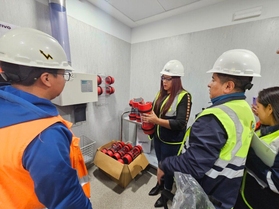 Gastroenterológico de La Paz contará con el primer sistema automático de transporte de medicinas