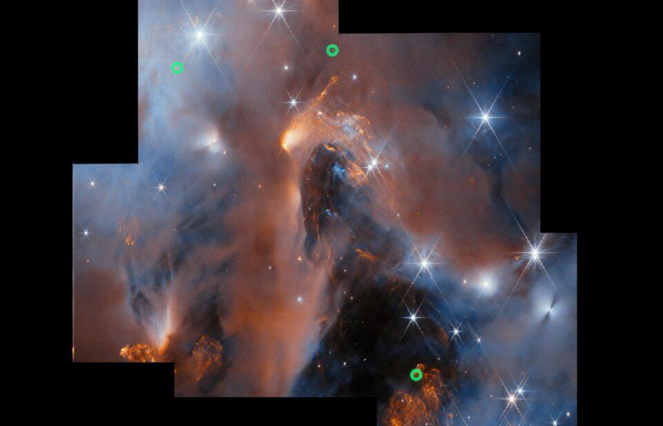 El telescopio James Webb encuentra seis planetas errantes en una nebulosa