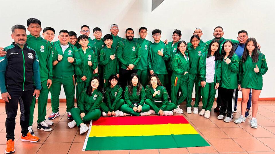 Bolivia va al al Panamericano de Karate en Brasil con 58 deportistas