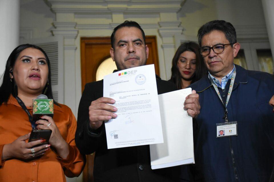 Conozca las observaciones del TSE a las cuatro preguntas de Arce para el referéndum