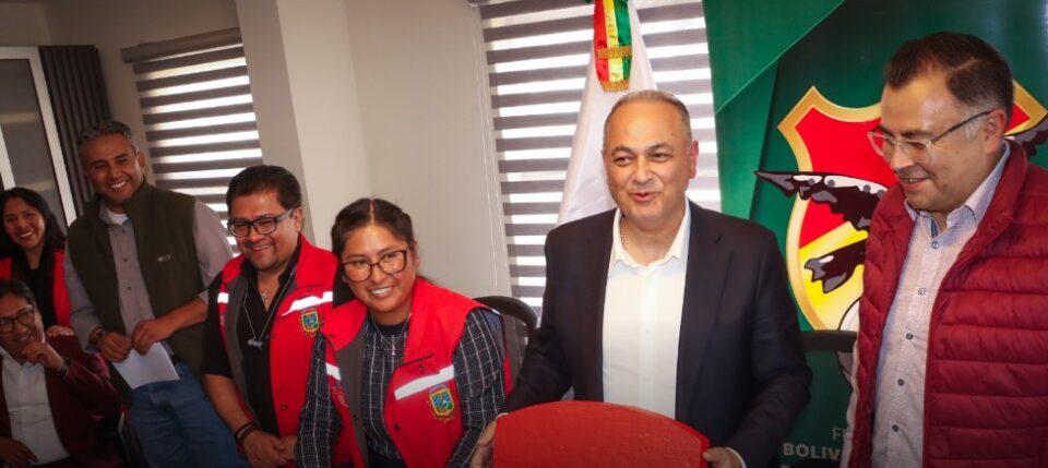 FBF y GAMEA se comprometen a poner el estadio El Titán al 100% para Eliminatoria