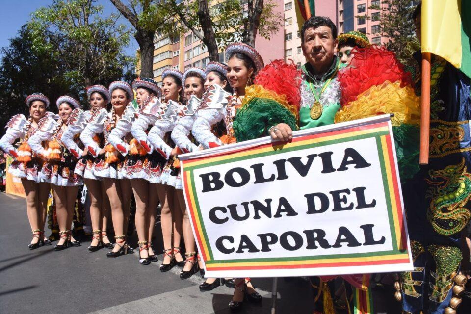 Contra el plagio, danzas bolivianas fueron bailadas en 132 ciudades del mundo