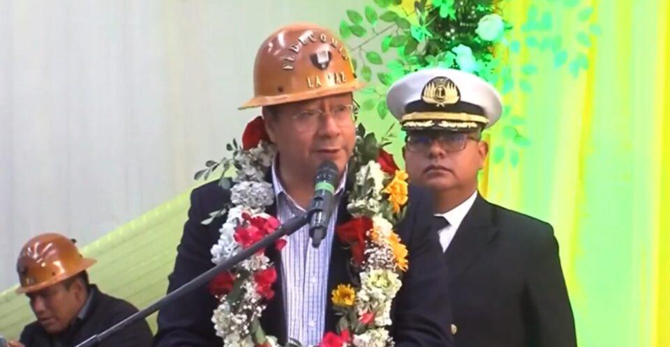 Arce destaca potencial minero de La Paz en el aniversario de Fedecomin