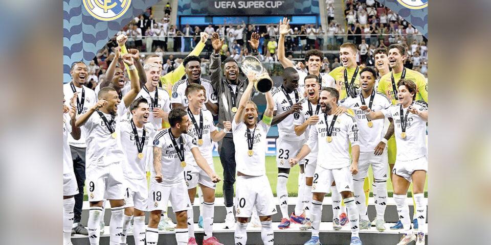 Real Madrid gana la Supercopa de Europa