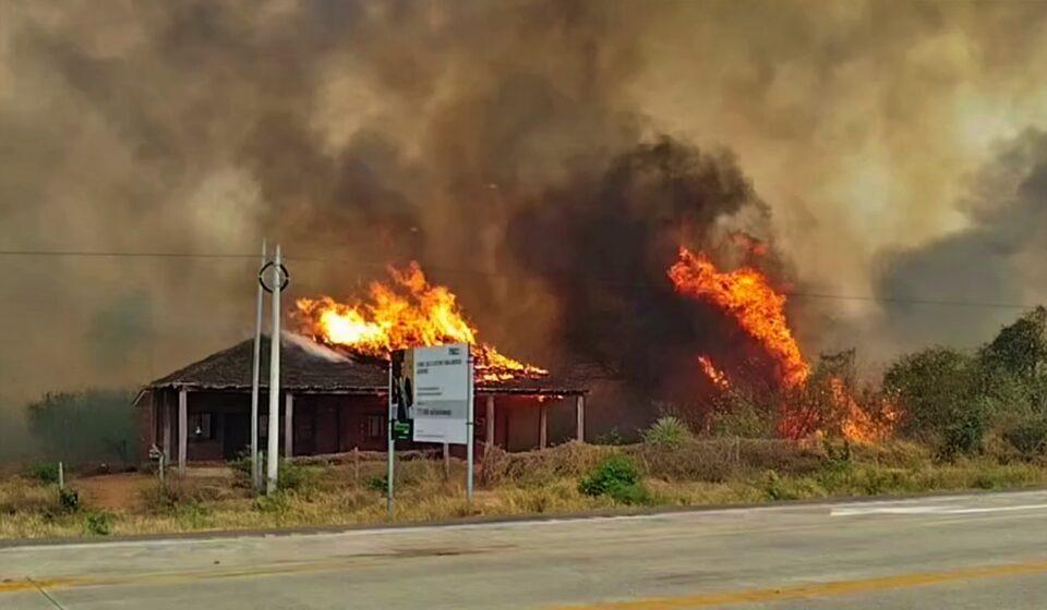 Las llamas avanzan en Roboré y comienzan a evacuar
