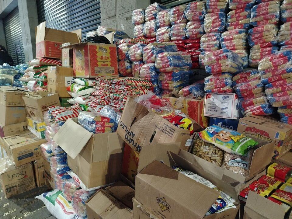 Entregan 14 toneladas de ayuda humanitaria a familias afectadas por los incendios en Beni