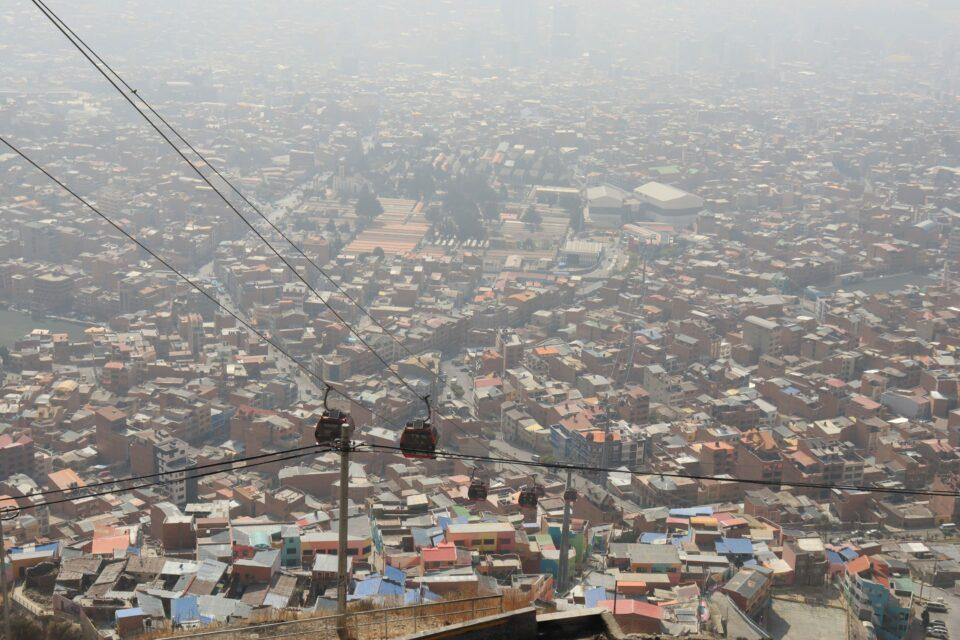 La Paz marcó la contaminación más alta en 10 años