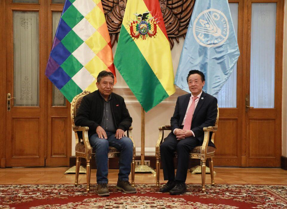 Choquehuanca y FAO apuntan a una revalorización de los alimentos tradicionales de Bolivia