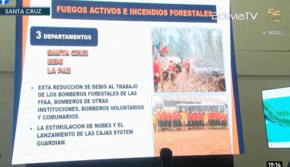 Incendios se reducen considerablemente en el oriente gracias a Bomberos