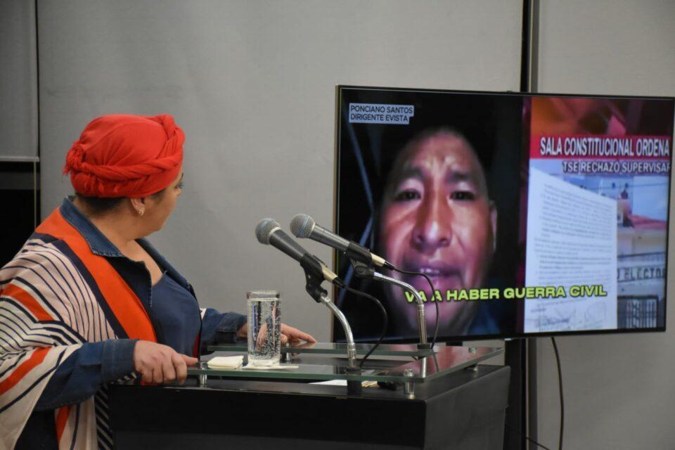 El Gobierno llama al diálogo a Morales y advierte sobre la posibilidad de un autoatentado en la marcha.