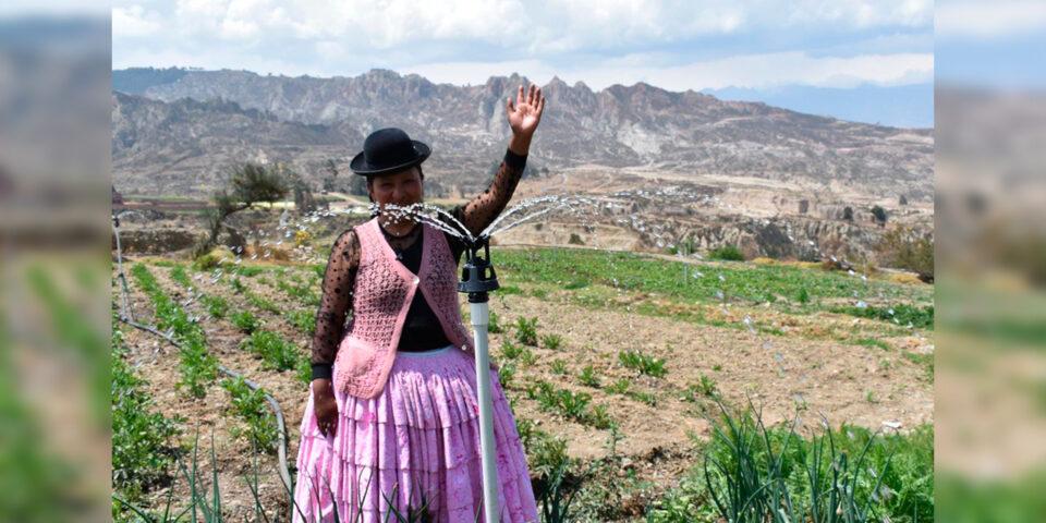 Invierten Bs 1,2 MM en sistemas de riego resilientes al cambio climático