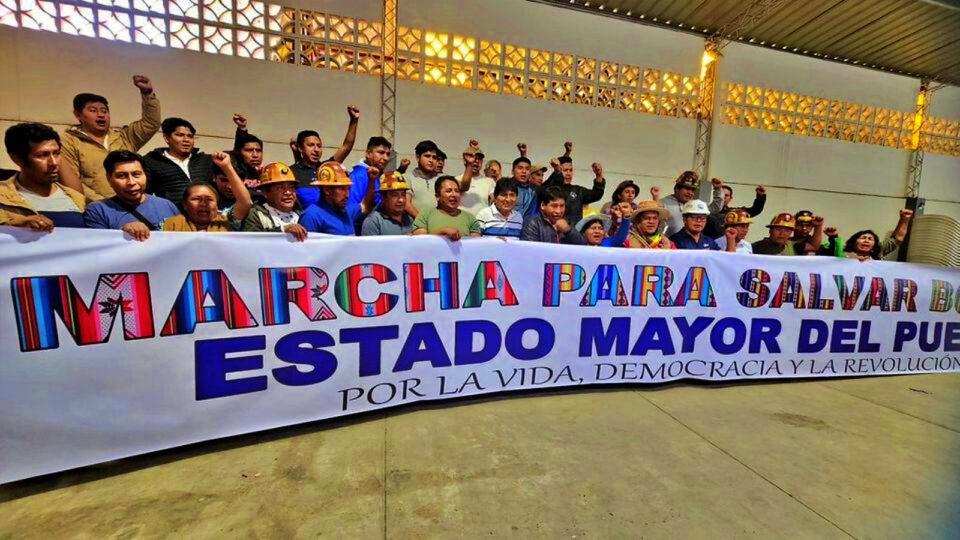 La marcha evista inicia este martes y bloqueos se centran en ruta a Copacabana