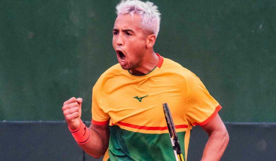 Hugo Dellien gana el primer punto para Bolivia sobre Uruguay en Copa Davis