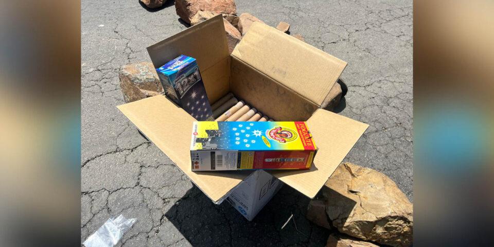 Denuncian decomiso de material explosivo en la marcha de Morales