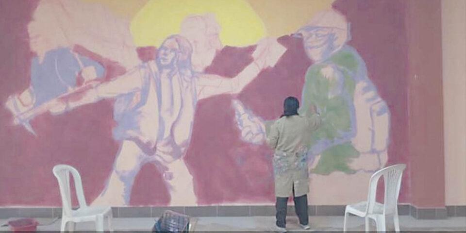 Centro de la revolución cultural lanza proyecto 'Una mirada artística a la Historia de Mi Barrio' con seis murales en espacios públicos de El Alto