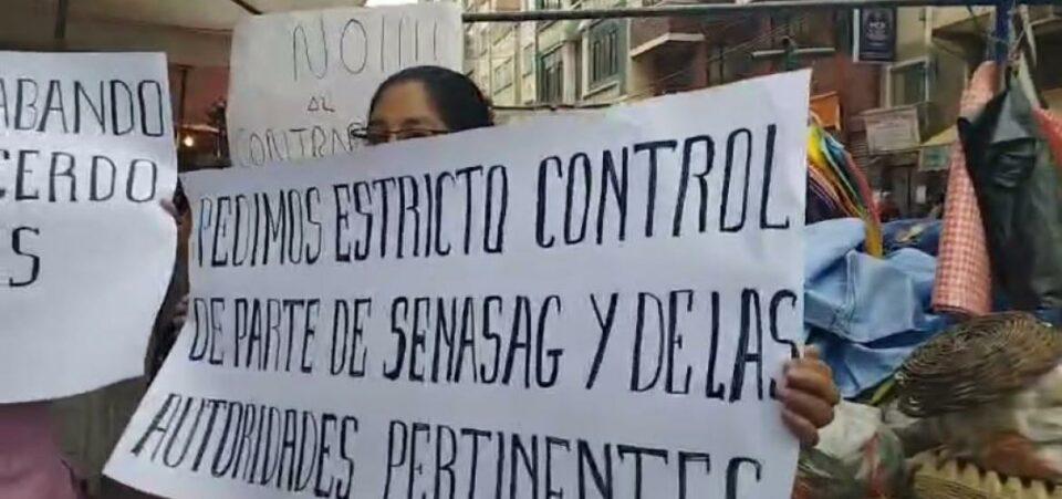 Vendedores de carne porcina en emergencia apuntan a contrabandistas como causa de desabastecimiento