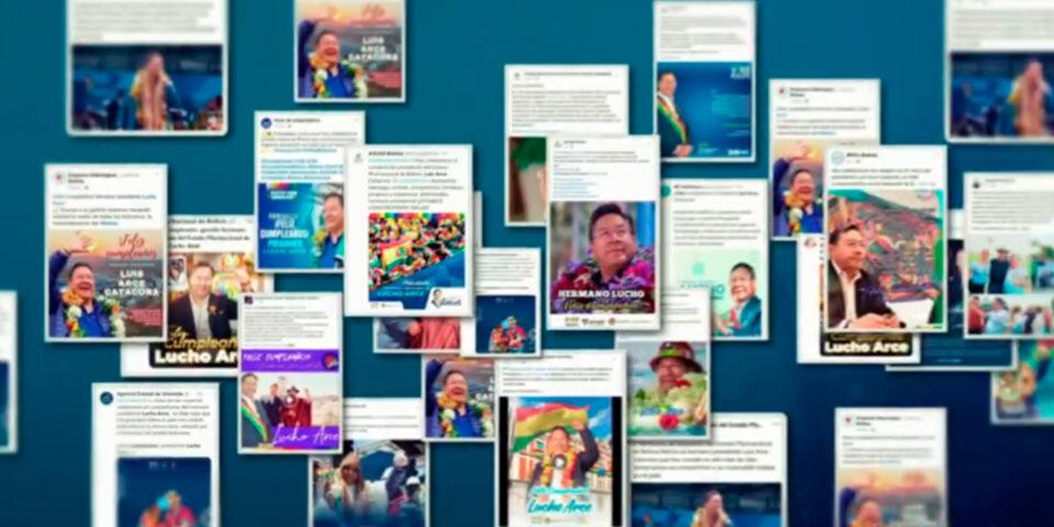 Luis Arce agradece muestras de cariño y reafirma su compromiso con el pueblo boliviano