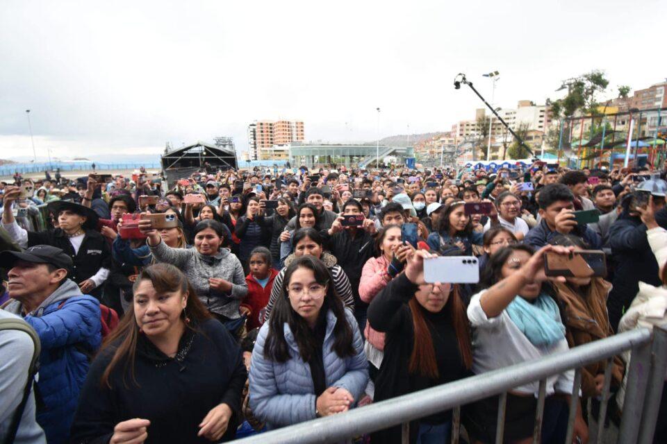 Concierto "Unidos por Bolivia" recauda más de Bs 216,000 para bomberos voluntarios
