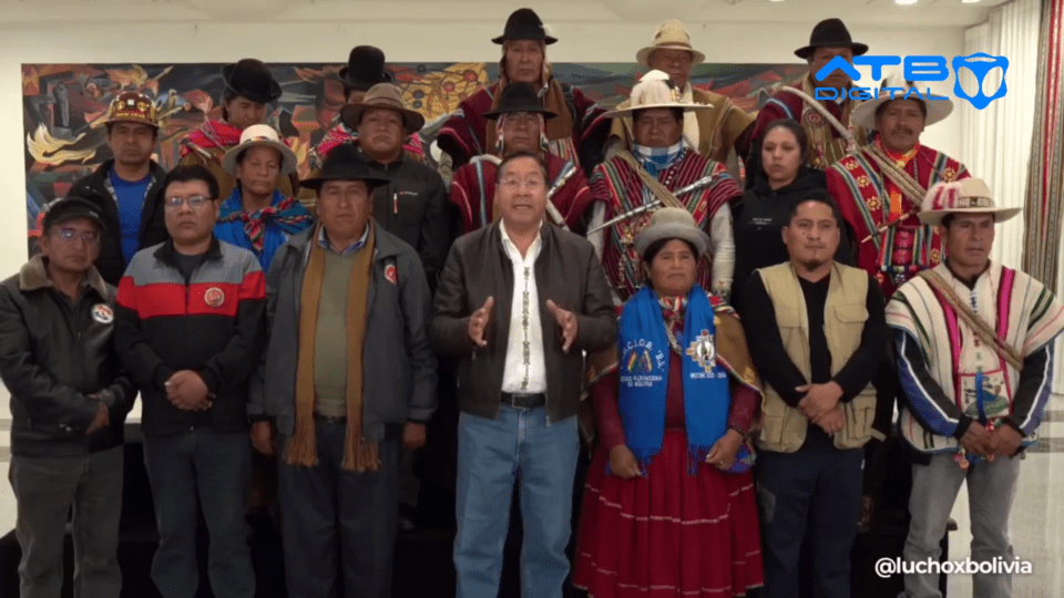 El presidente del Estado, Luis Arce, asegura que no permitirá a Morales 'arriesgar' la vida del pueblo