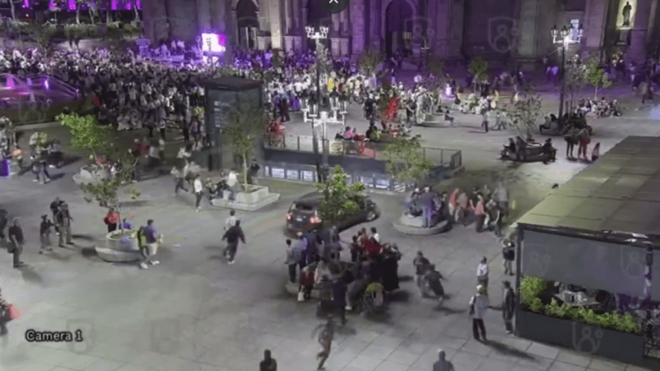 Atropello múltiple en el centro histórico de la ciudad mexicana de Guadalajara