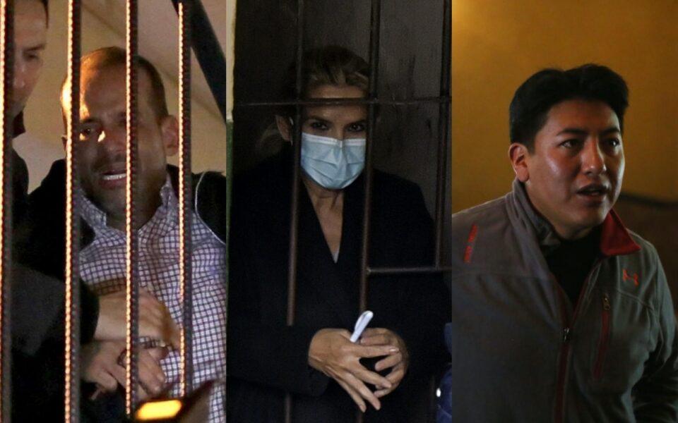 Régimen Penitenciario garantiza traslado de Áñez, Camacho y Pumari para juicio por caso Golpe I