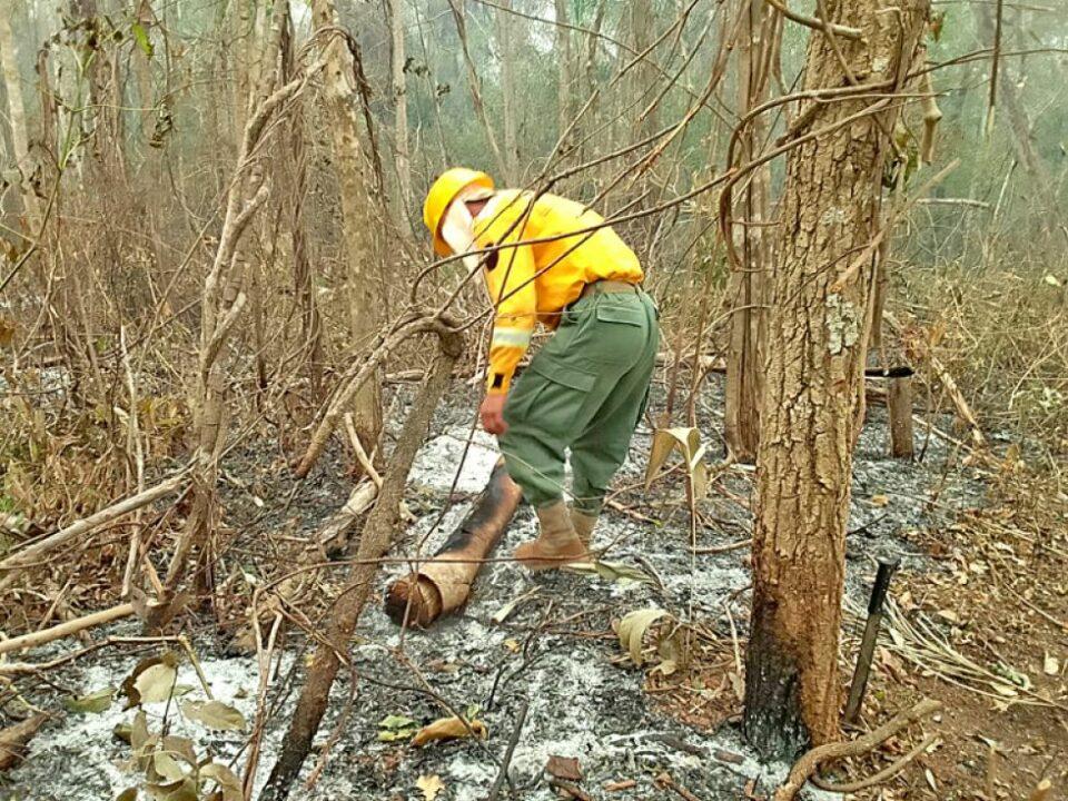 Santa Cruz enfrenta 27 incendios activos y calidad de aire 'muy mala'