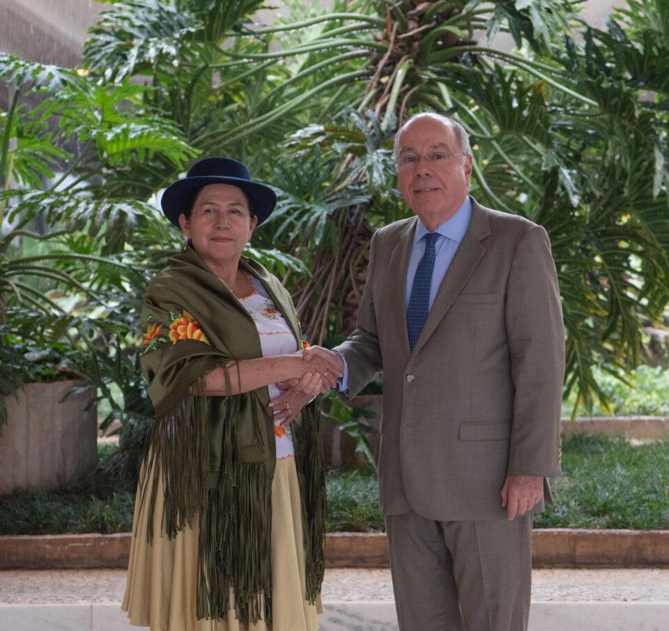 Cancilleres de Bolivia y Brasil refuerzan cooperación en reunión en Brasilia