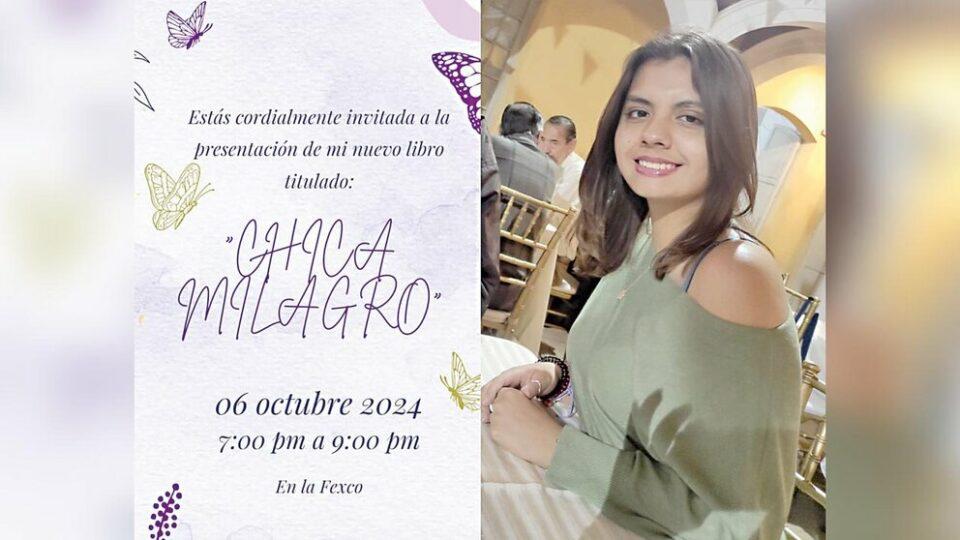 Jessica R. Terrazas presenta su libro ‘Chica Milagro’ en la Feria Internacional del Libro de Cochabamba