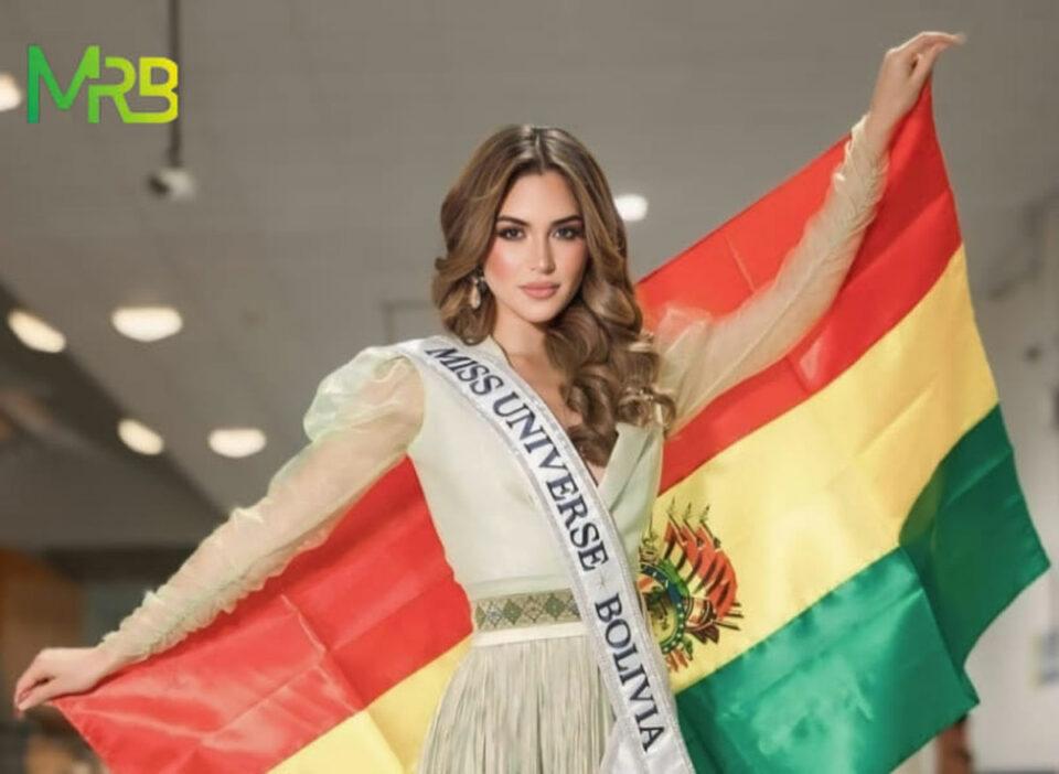 Miss Bolivia 2024, Óscar Juliana Barrientos, viaja a México para el certamen de Miss Universo