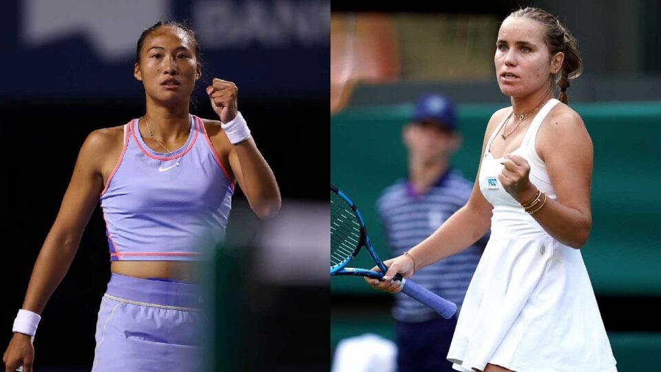 Zheng Qinwen y Sofia Kenin, finalistas del torneo WTA 500 de Tokio