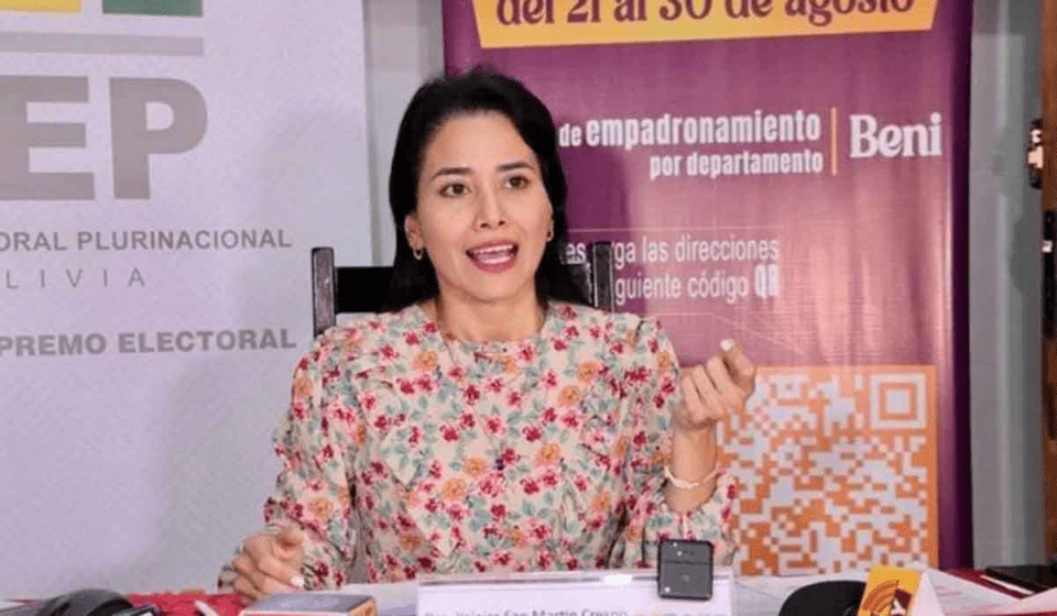 Vocal del TSE, Yajaira San Martín, amenaza con huelga de hambre si se frenan las elecciones judiciales